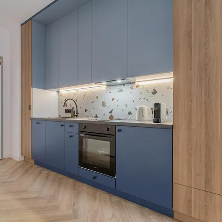 Glow - Zurawie Przy Stocznia & Rooftop, Mlode Apartmán *