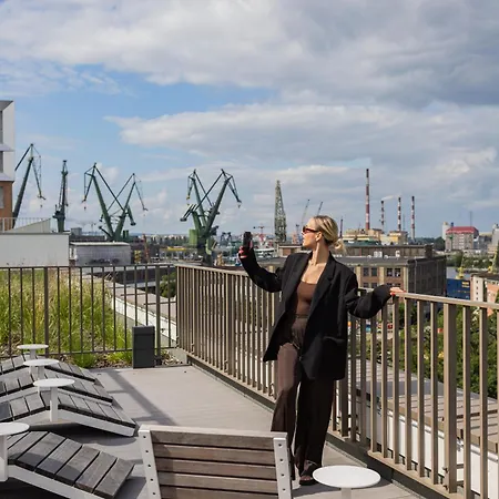 Apartmán Glow - Zurawie Przy Stocznia & Rooftop, Mlode *