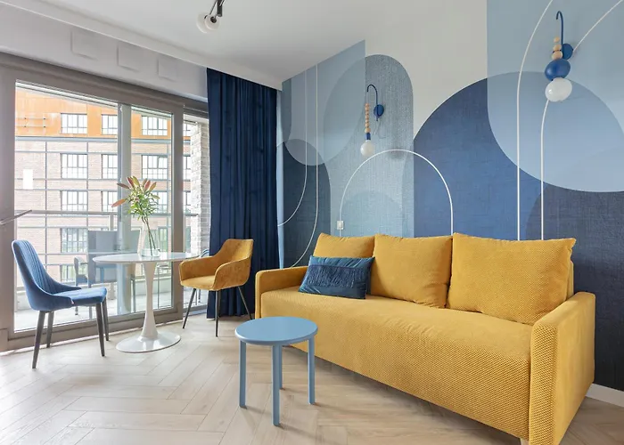 Glow - Zurawie Przy Stocznia & Rooftop, Mlode Appartement Gdańsk