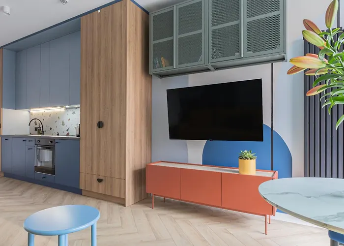 Appartement Glow - Zurawie Przy Stocznia & Rooftop, Mlode *